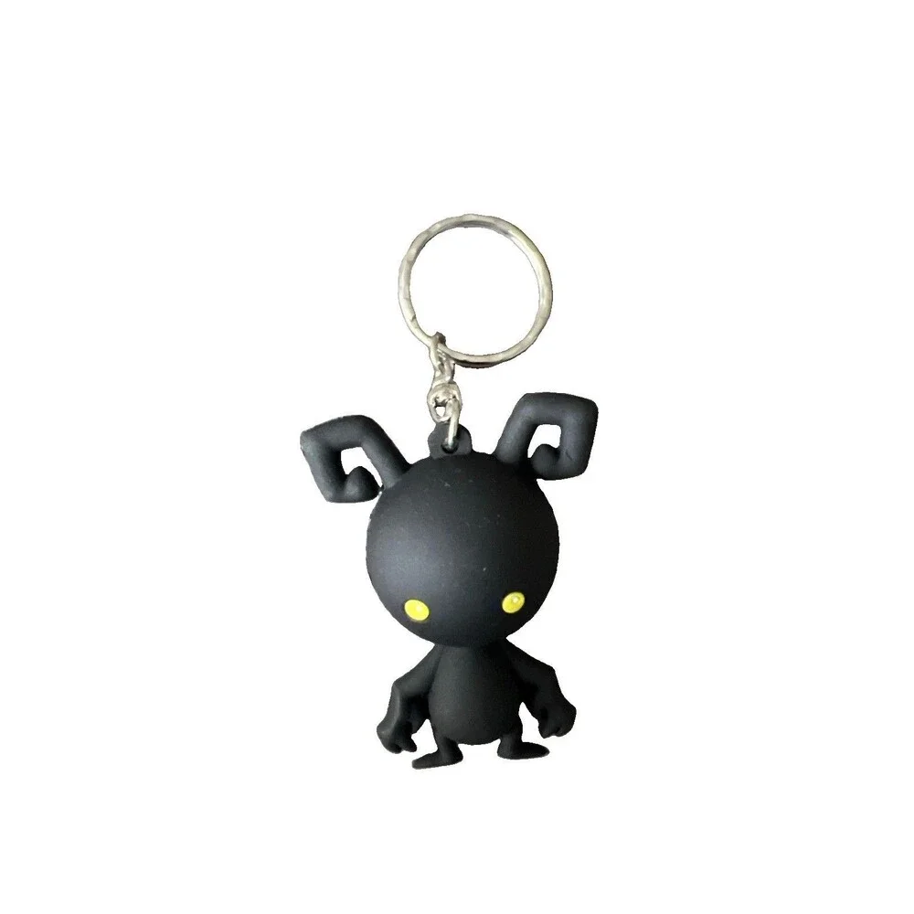 Kingdom Hearts Shadow Heartless Keychain Figure Disney Square Enix Keyring NWOT